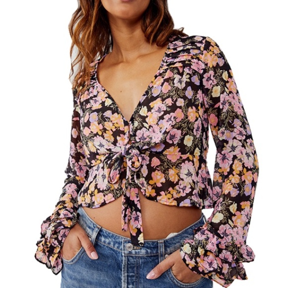 FREE PEOPLE maybel blouse